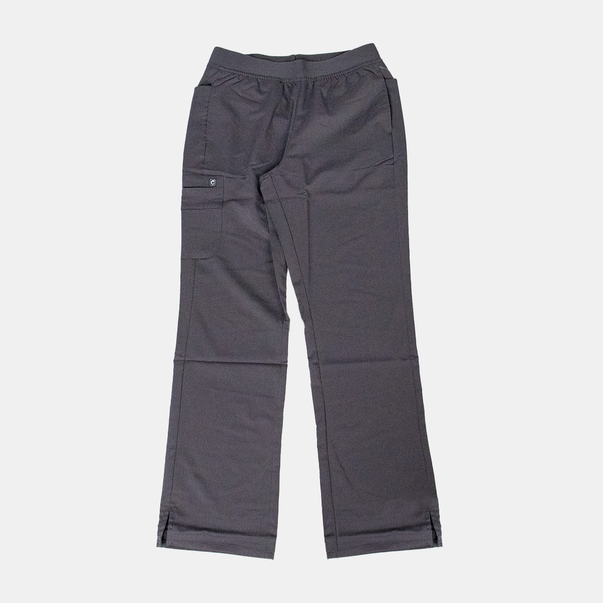 Mid-Rise Pull-On Straight Leg Pant