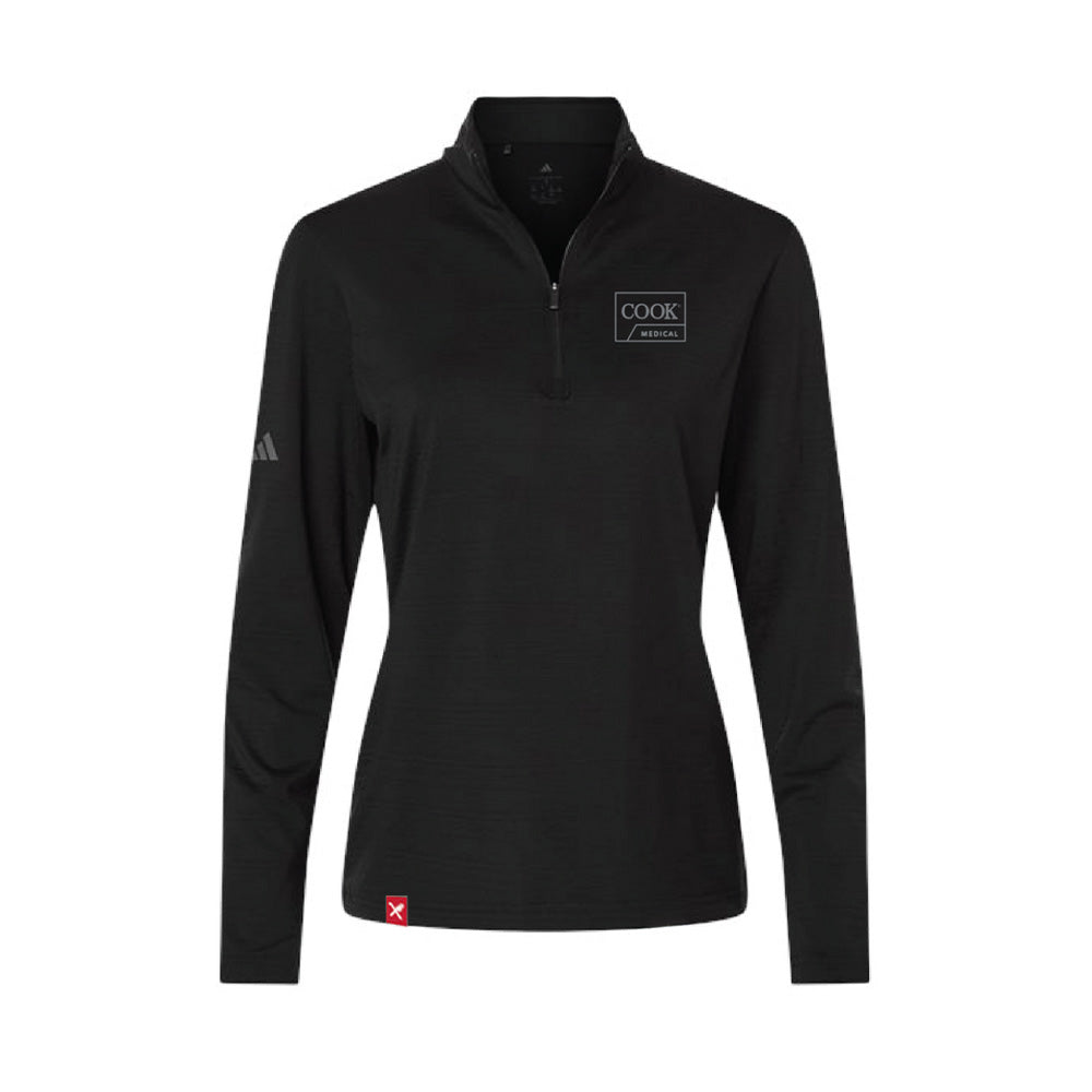 Cook Medical Ladies Adidas Spacer 1/4 Zip