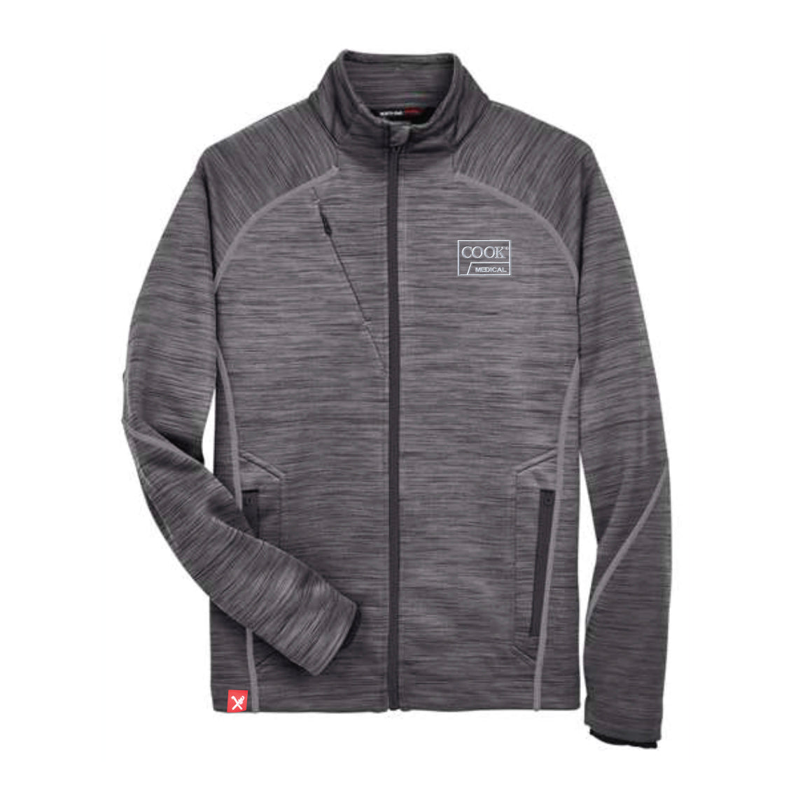 Men's Flux Melange Bonded Fleece Jacket