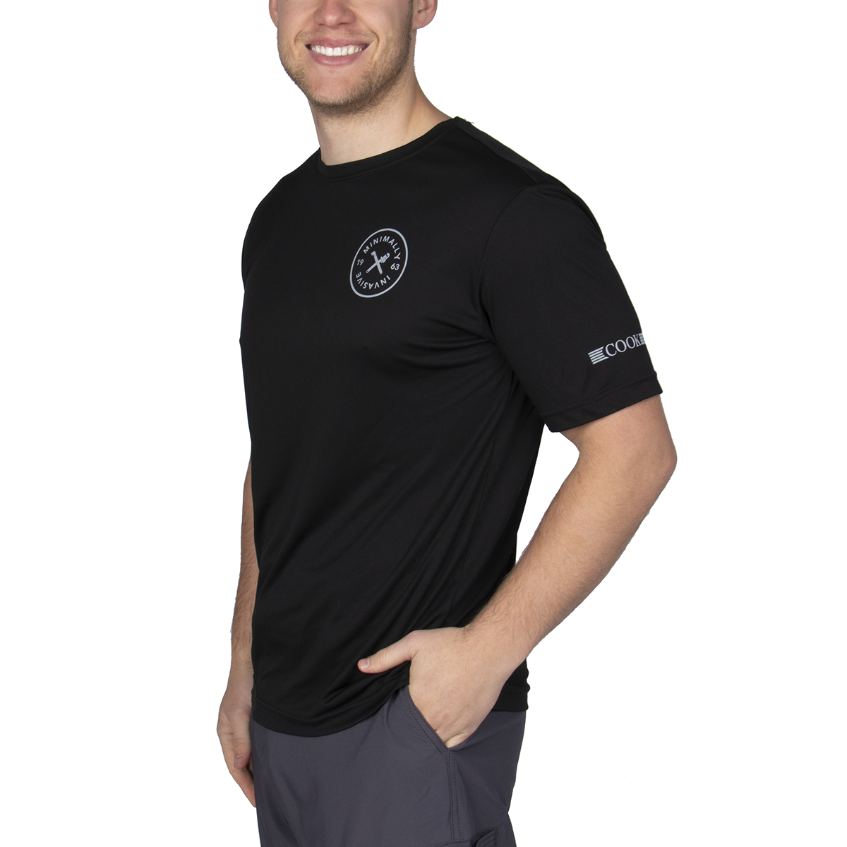 Competitor Tee - Grey Logo