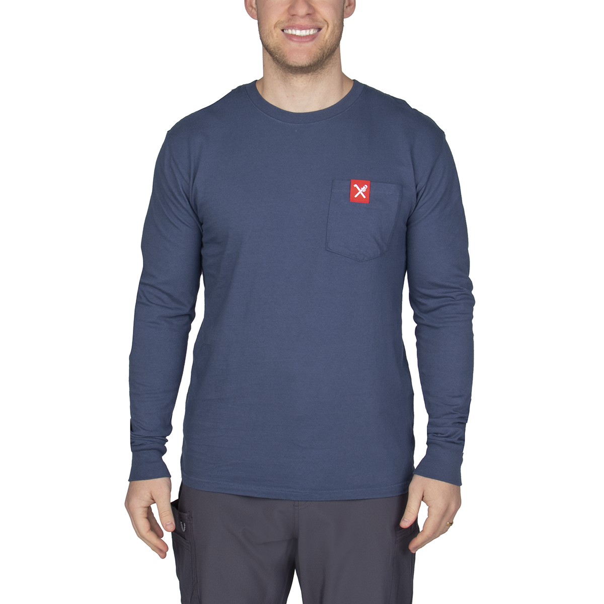 Long Sleeve Pocket Tee