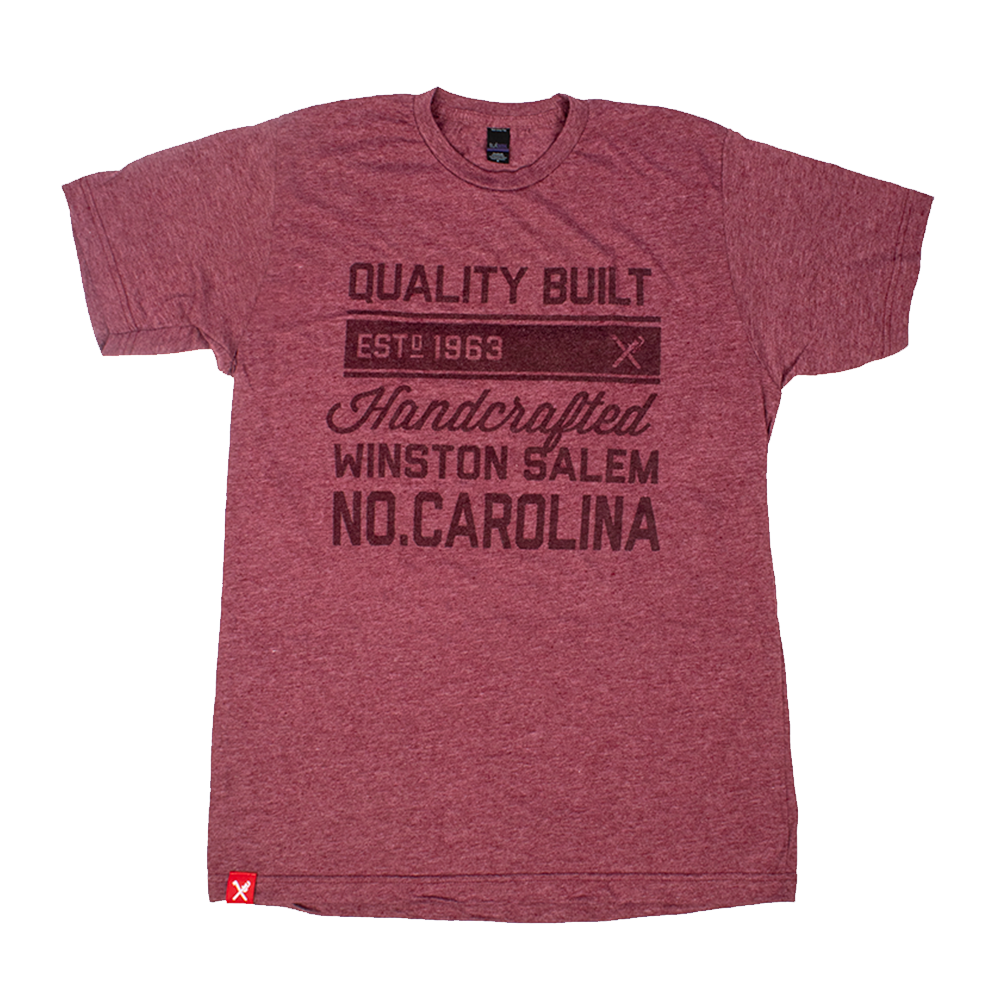 Quality Built Handcrafted T-shirt - Winston Salem