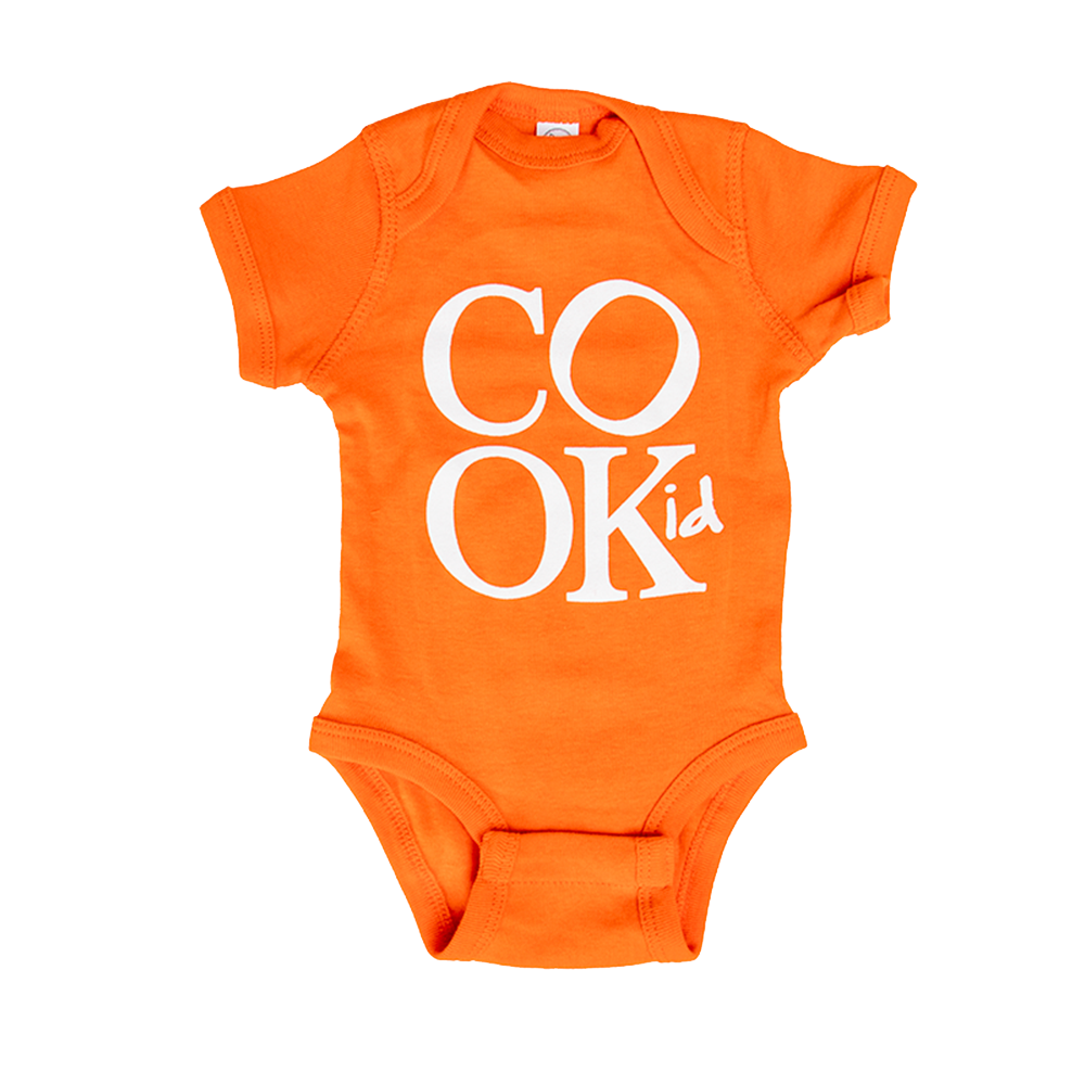 Cook Orange Onesie
