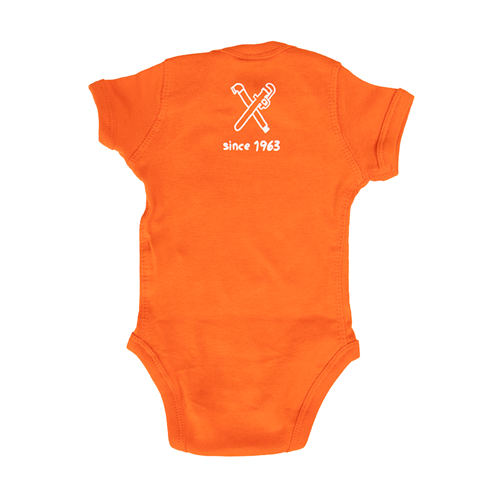 Cook Orange Onesie