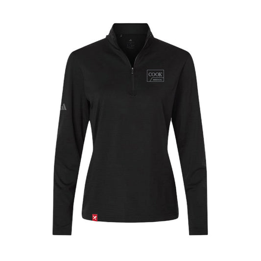 Cook Medical Ladies Adidas Spacer 1/4 Zip