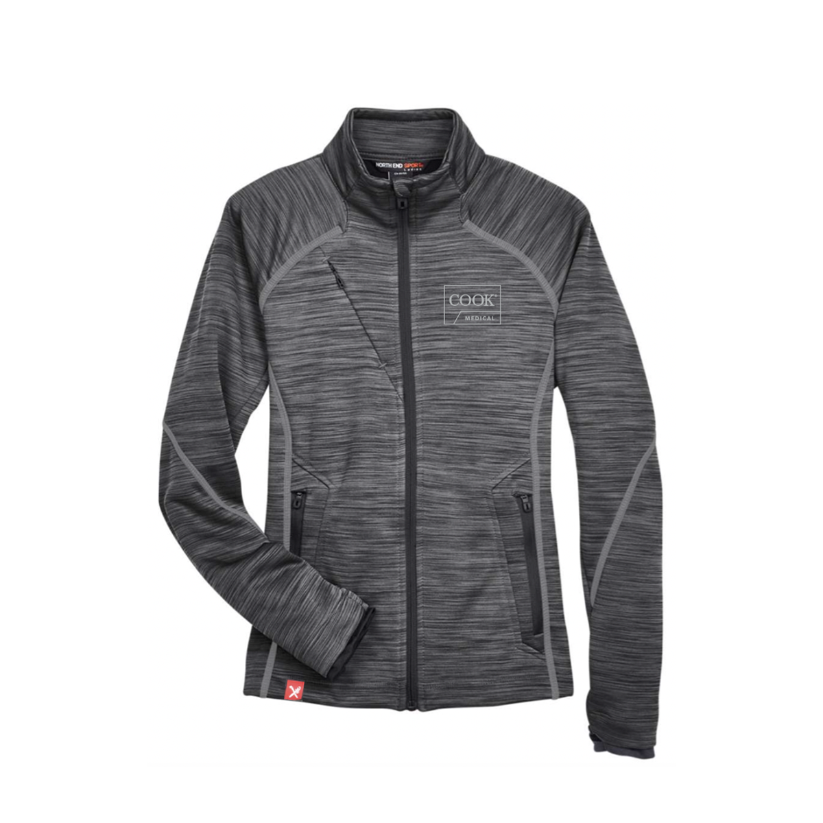 North End Ladies' Flux Malange Bonded Fleece Jacket