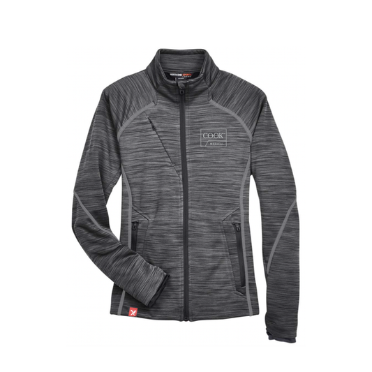 North End Ladies' Flux Malange Bonded Fleece Jacket