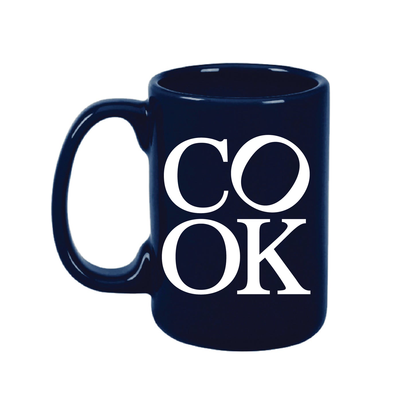 Cook Loves Navy Mugs