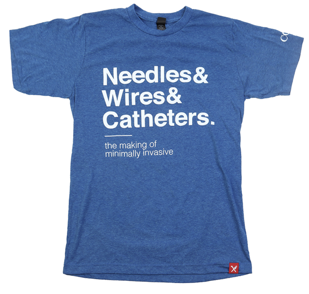 Needles & Wires & Catheters Tee - Royal