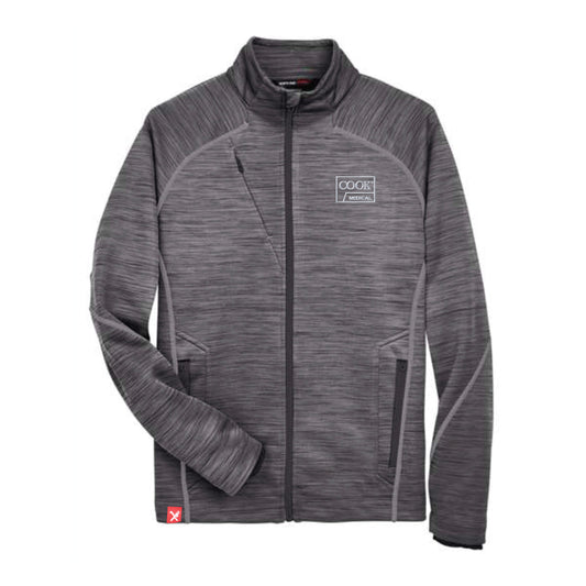 Men's Flux Melange Bonded Fleece Jacket